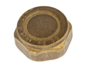 22mm Brass Compression Fitting Cap (Threaded)