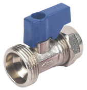 15mm x 3/4inch Straight W/M Valve