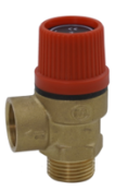 3 Bar x 1/2inch M+F Pressure Relief Valve