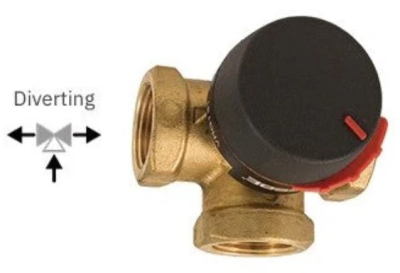 ESBE VRG231 20-6.3 - 3/4Inch 3 Port Diverter Valve (11620100)