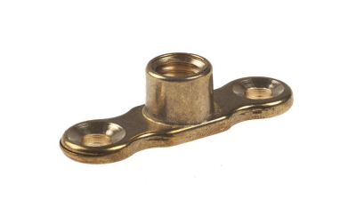 Female Brass Back Plate