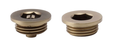 Vent & Plug Set, Brushed Brass