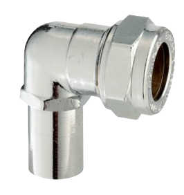 Compression Stem Elbow 15x15mm CP