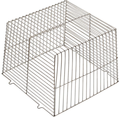 Stainless Steel Square Flue Terminal Guard, 10.5" x 8" Deep, Worc Spec