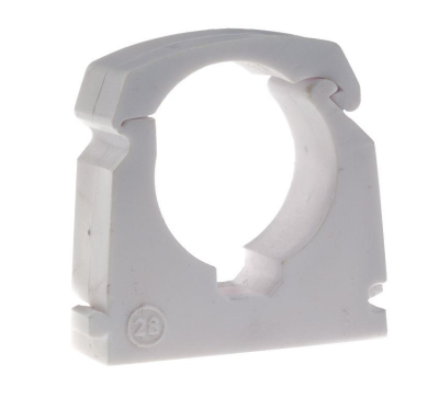 28mm Single Hinged Plastic Clip (bag 50)