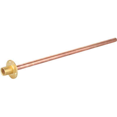 15mm x 1/2" x 350mm Wall Plate Tube